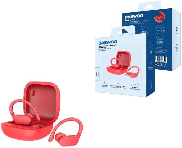 Auscultadores DAEWOO DW2025 (Bluetooth 5.0 - Vermelho) — miniatura 3