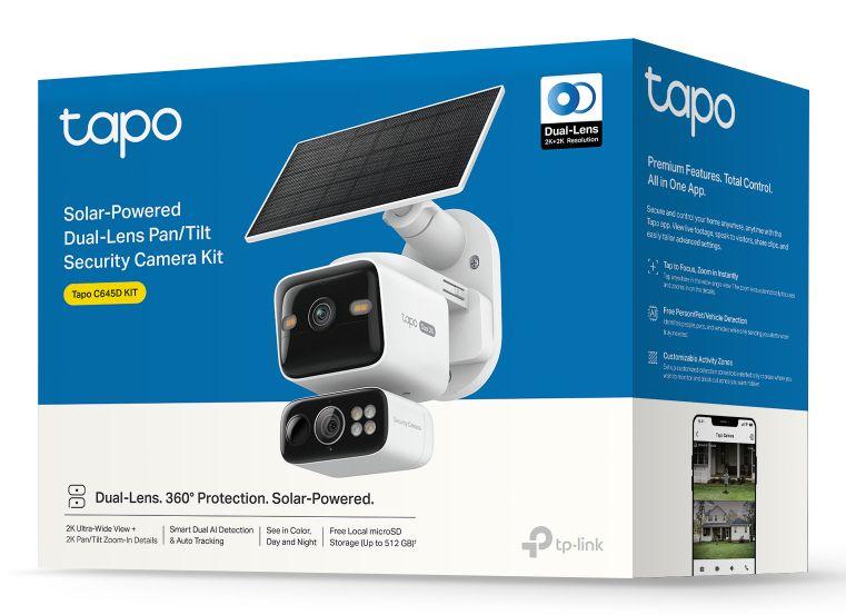 Câmara de Segurança IP TP-LINK Tapo C645D KIT (Exterior - 3 MP - 2304 x 1296 pixels - Branco) — miniatura 4