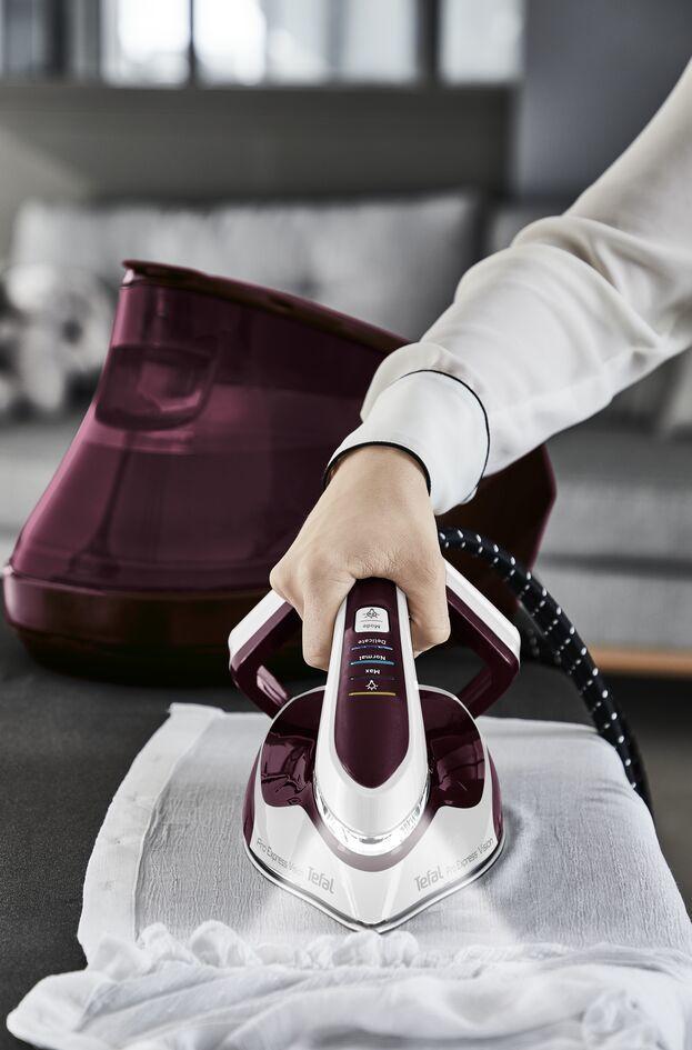 Centro de Engomar TEFAL Pro Express Vision GV9810E0 (3000 W - 1,1 l - 8,3 bar - Vermelho e Branco) — miniatura 9