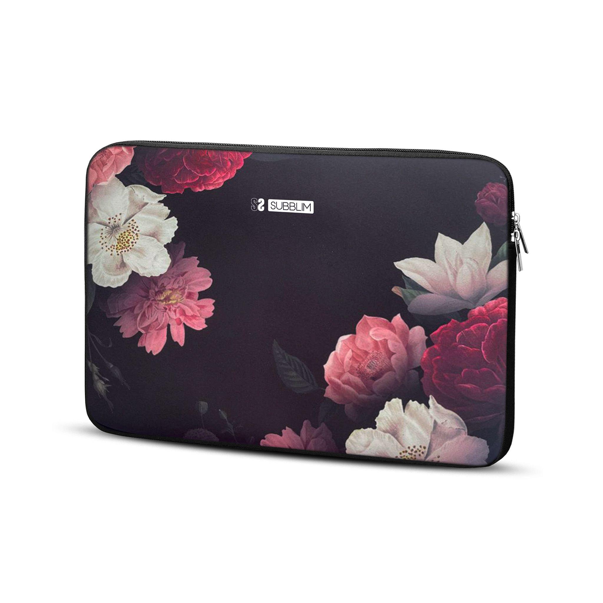 Bolsa para Portátil SUBBLIM Trendy Neo Flowers (Neopreno - 35,6 cm - Altura 24,9 cm - Multicor)