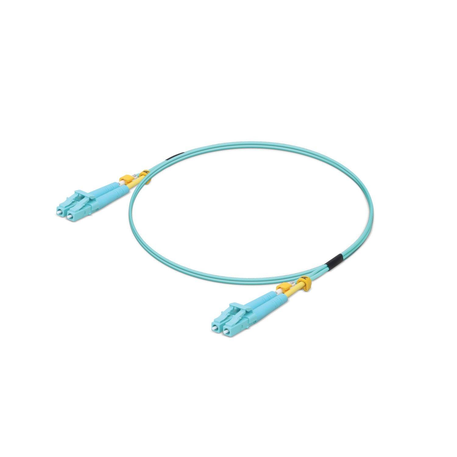 Cabo de Fibra Ótica UBIQUITI UOC-1 (LC-LC OM3 - 1 m - Verde-água), miniatura 2