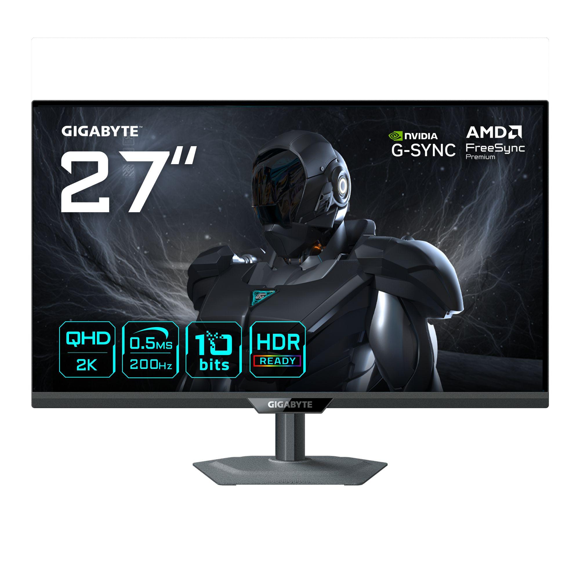 Monitor GIGABYTE G27Q20 (27" - SS-IPS - 200 Hz - Preto)
