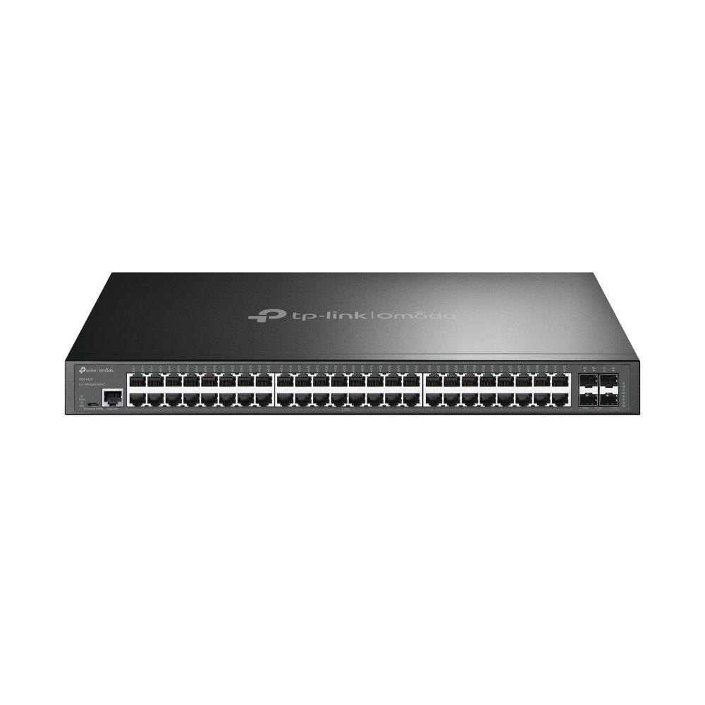 Switch TP-LINK Omada SG3452X (Gigabit Ethernet - 12 MB - 176 Gbit/s - Preto)
