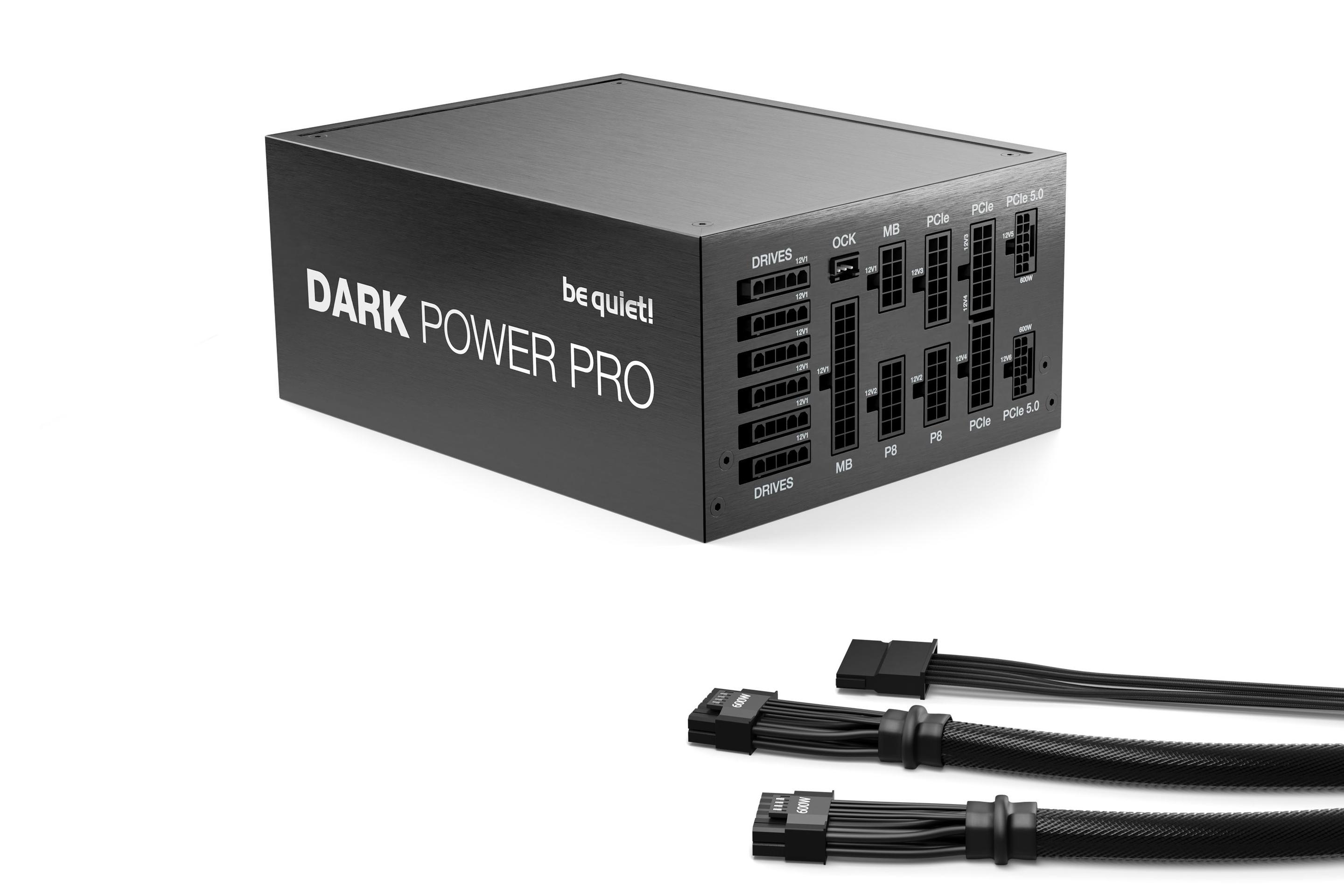 Fonte de Alimentação BE QUIET! Dark Power Pro 13 BN332 (ATX - 1600 W - 80 PLUS Titanium - Preto) — miniatura 2