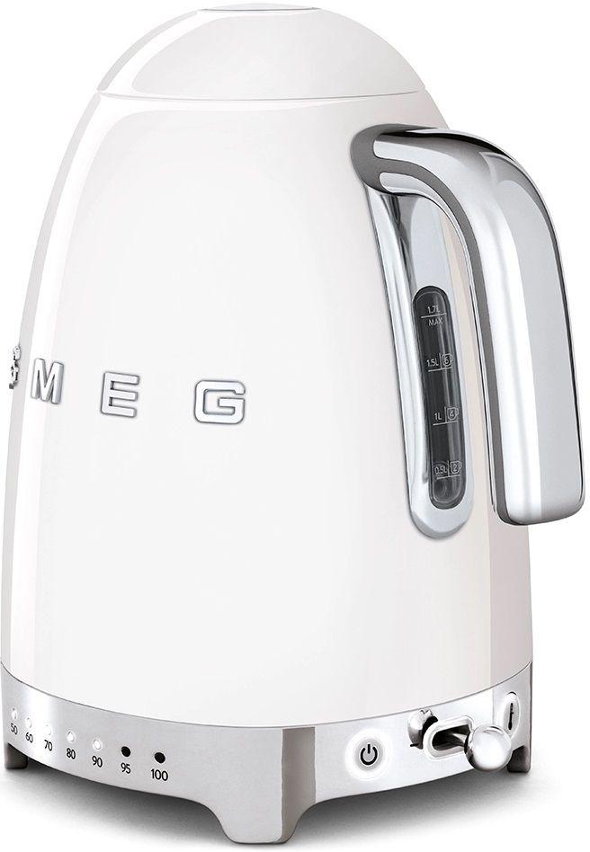 Jarro Elétrico SMEG KLF04WHEU (2400 W - 1,7 l - Aço inoxidável - Branco) — miniatura 3