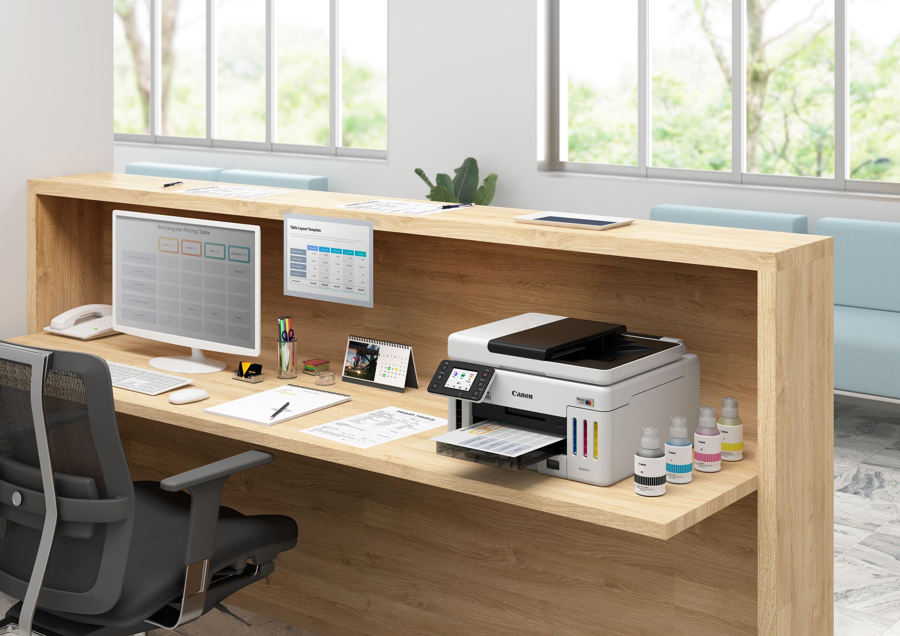 Impressora Multifunções CANON MAXIFY GX6150 (A4 - Impressão a cores - 350 folhas - Preto e Branco) — miniatura 15