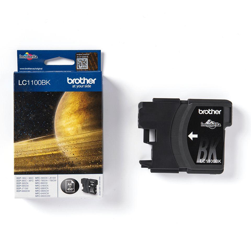 Tinteiro BROTHER LC1100BK (450 páginas - Preto), miniatura 5