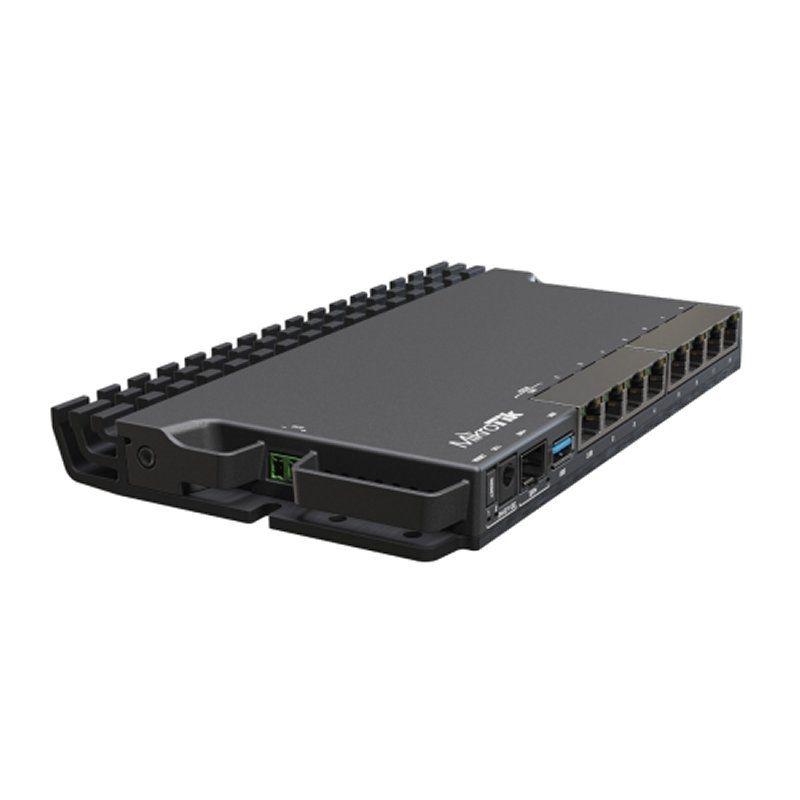 Router MIKROTIK RB5009UG+S+IN (Não suportado - 2.5 Gigabit Ethernet - USB 3.0 Type-A - Preto) — imagem 1