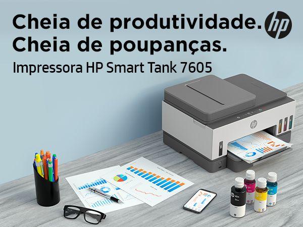 Impressora Multifunções HP Smart Tank 7605 (A4 - Impressão a cores - 250 folhas - Cinzento), miniatura 12