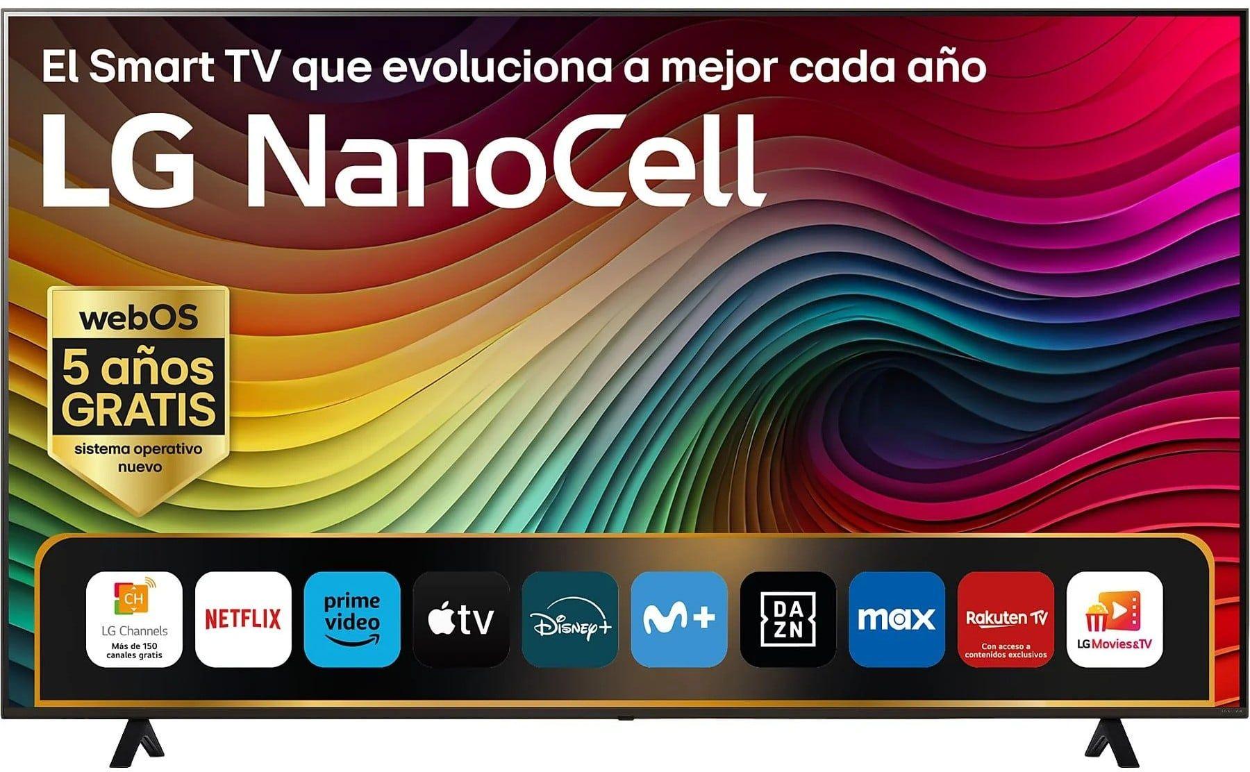Televisão LG TV 75NANO82T6B (75" - 4K Ultra HD NanoCell - Preto), miniatura 3