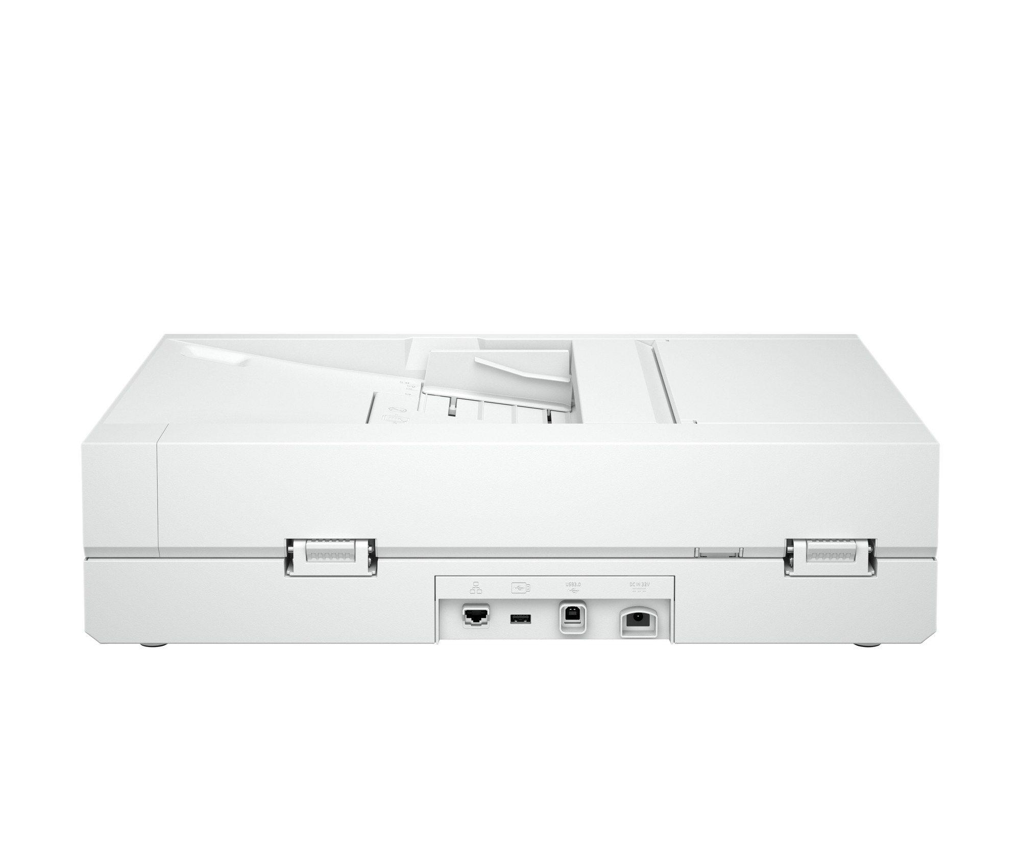Scanner Documental HP ScanJet Enterprise Flow N6600 fnw1 (USB, Wi-Fi, Ethernet - Branco) — miniatura 8