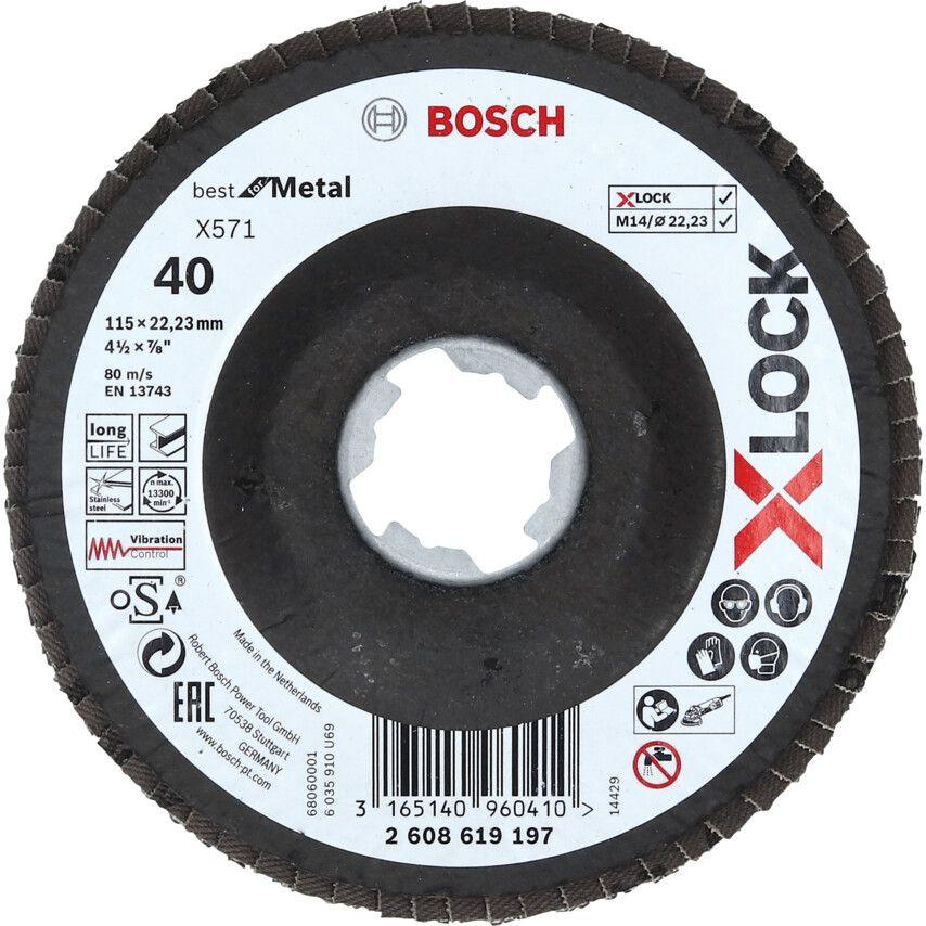 Disco de Lamelas BOSCH 2608619197 (Fibra de vidro)