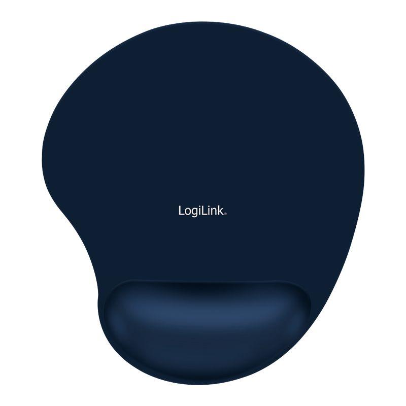 Tapete de Rato LOGILINK ID0027B (Espuma, Gel, Borracha - 2 cm - Azul), miniatura 2