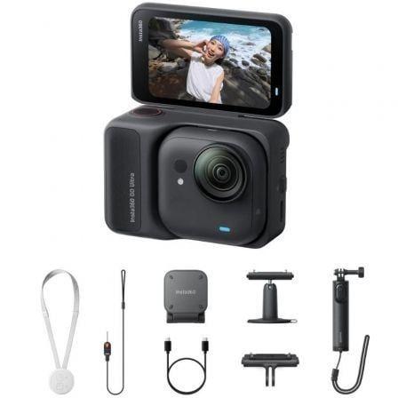 Câmara de Ação INSTA360 GO Ultra Creator Bundle (USB Type-C para USB Type-C - Preto)