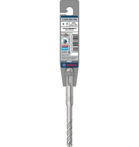 Broca para Martelo Perfurador BOSCH PRO SDS plus-5X 2608833788 (Carboneto de tungsténio - Aço inoxidável), miniatura 3