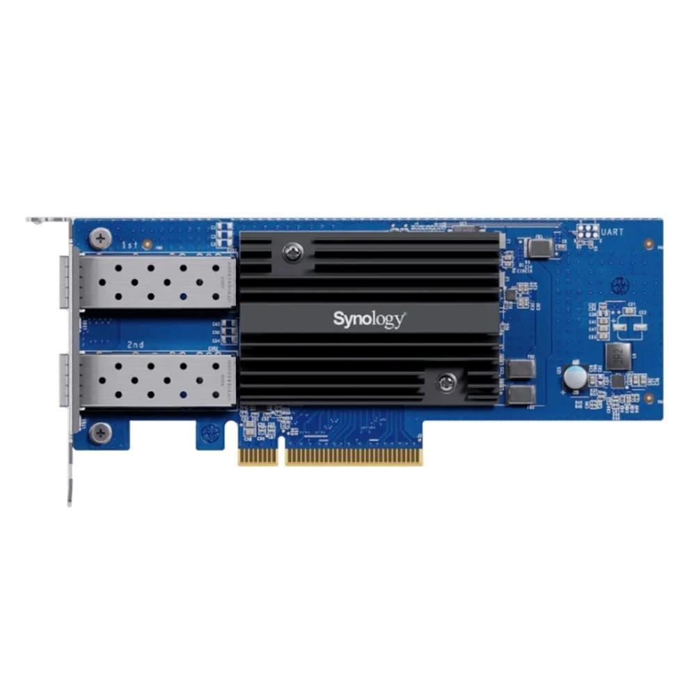 Placa de Rede PCIe SYNOLOGY E10G30-F2 (2x SFP+ - SFP+ - PCIe 3.0 x8)
