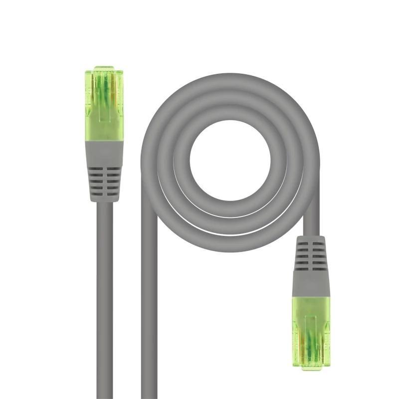 Cabo de Rede NANOCABLE 10.20.1400-L25 (0,25 m - Cat6 - RJ-45 - Cinzento), miniatura 4