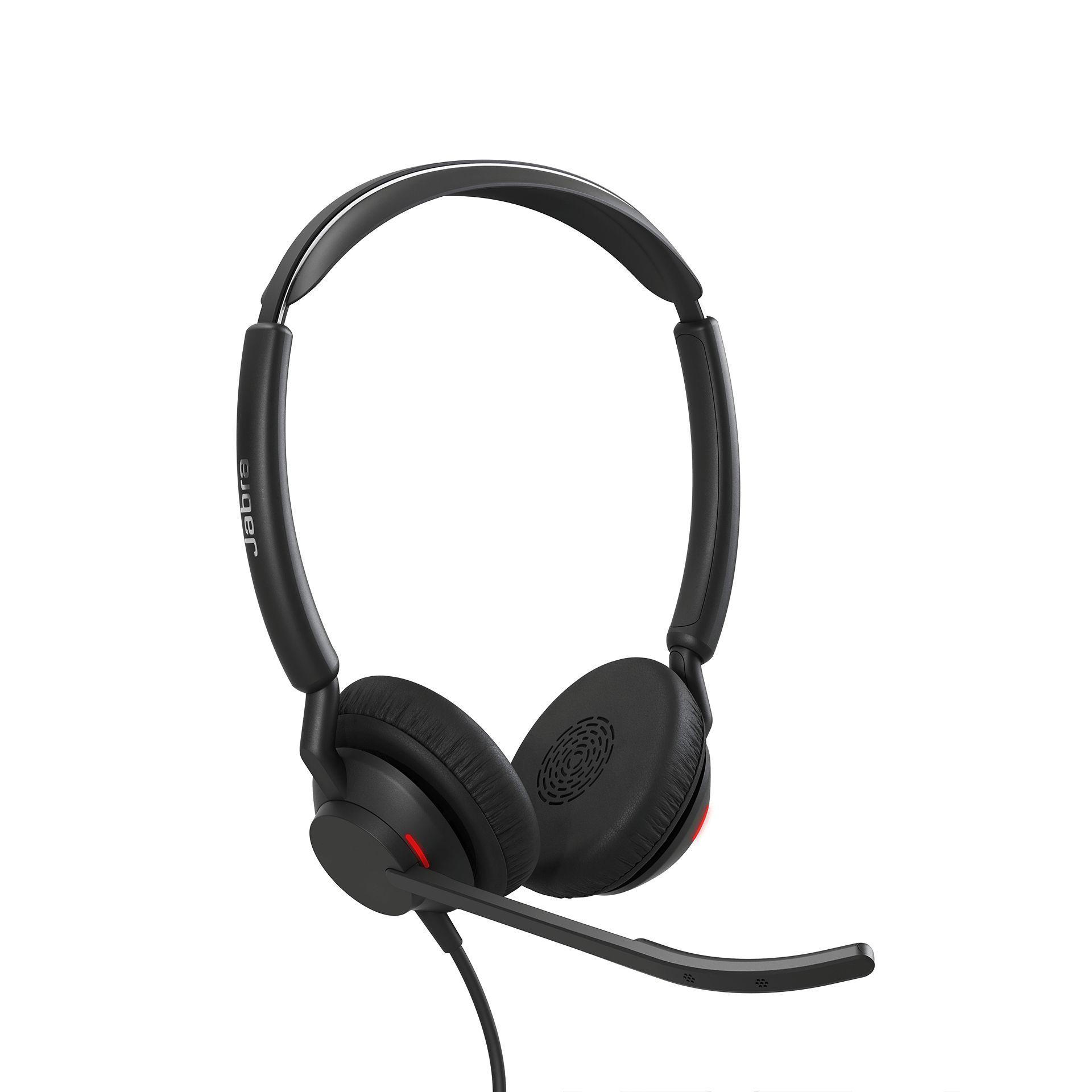 Auscultadores JABRA Engage 50 II (Binaural - Com fios - Supra-aural - Preto)