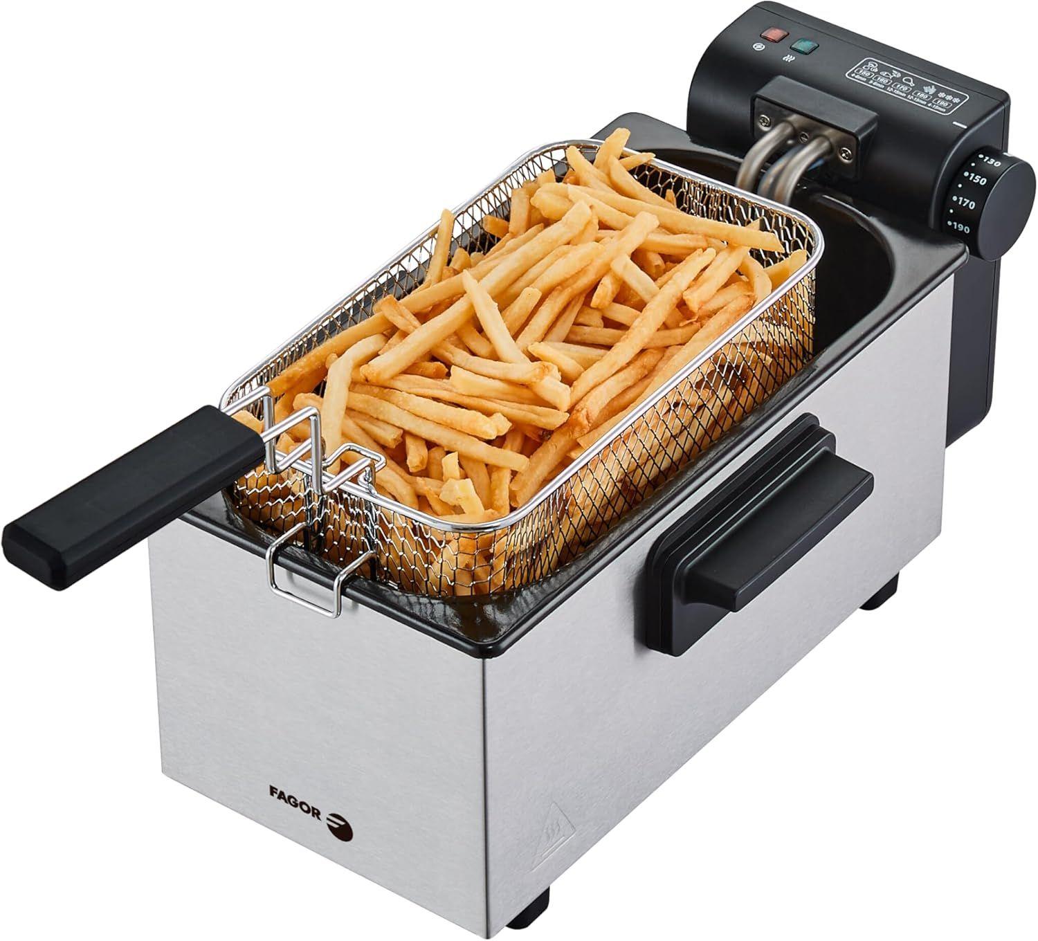 Fritadeira FAGOR Easy Fry (2000 W - Inox)