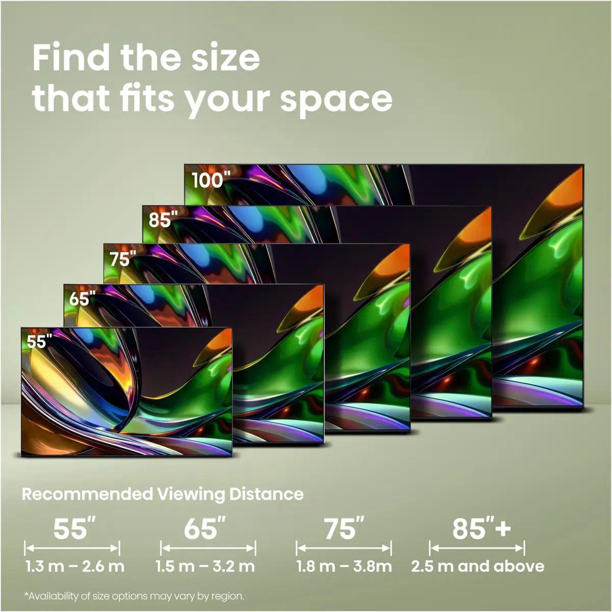 Televisão HISENSE TV 100UR8DS (100" - RGB-Mini LED - 4K Ultra HD - Preto) — miniatura 3
