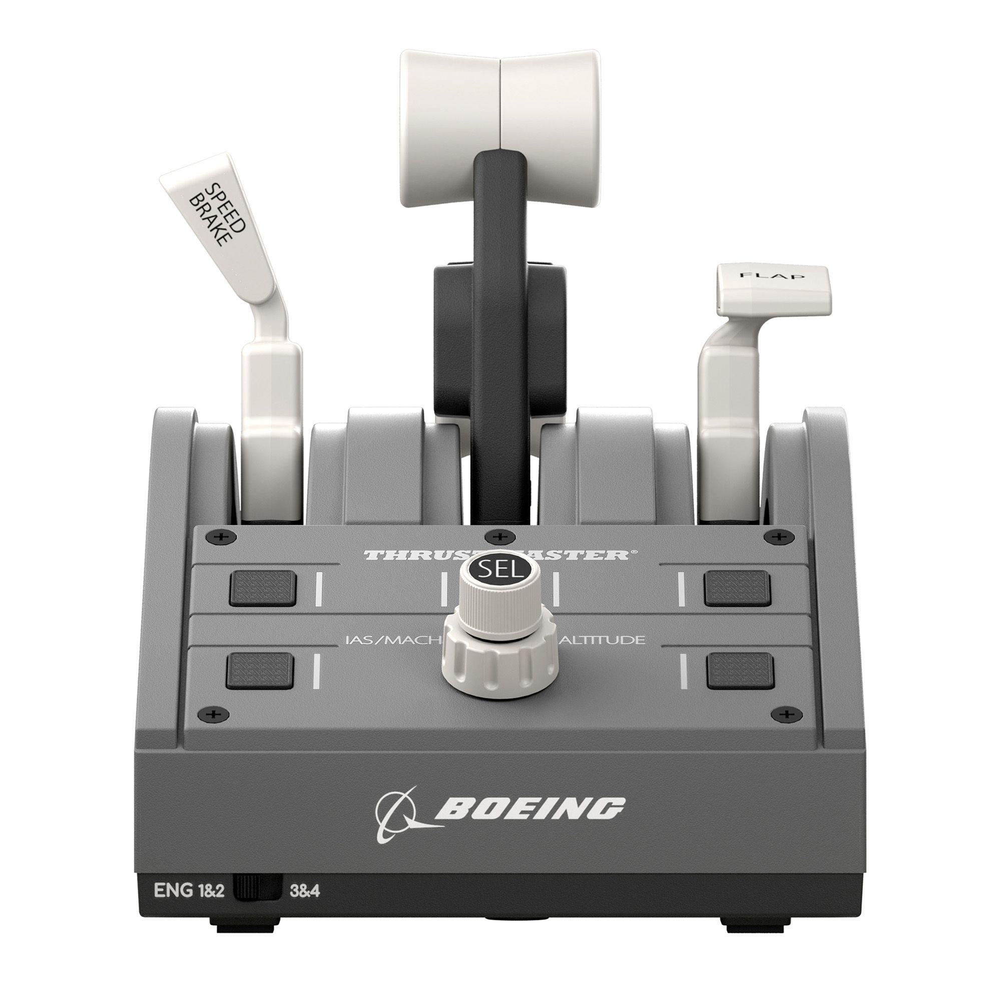Quadrante de Potência THRUSTMASTER TCA Quadrant Boeing Edition (Xbox - USB - Com fios - Cinzento) — miniatura 3