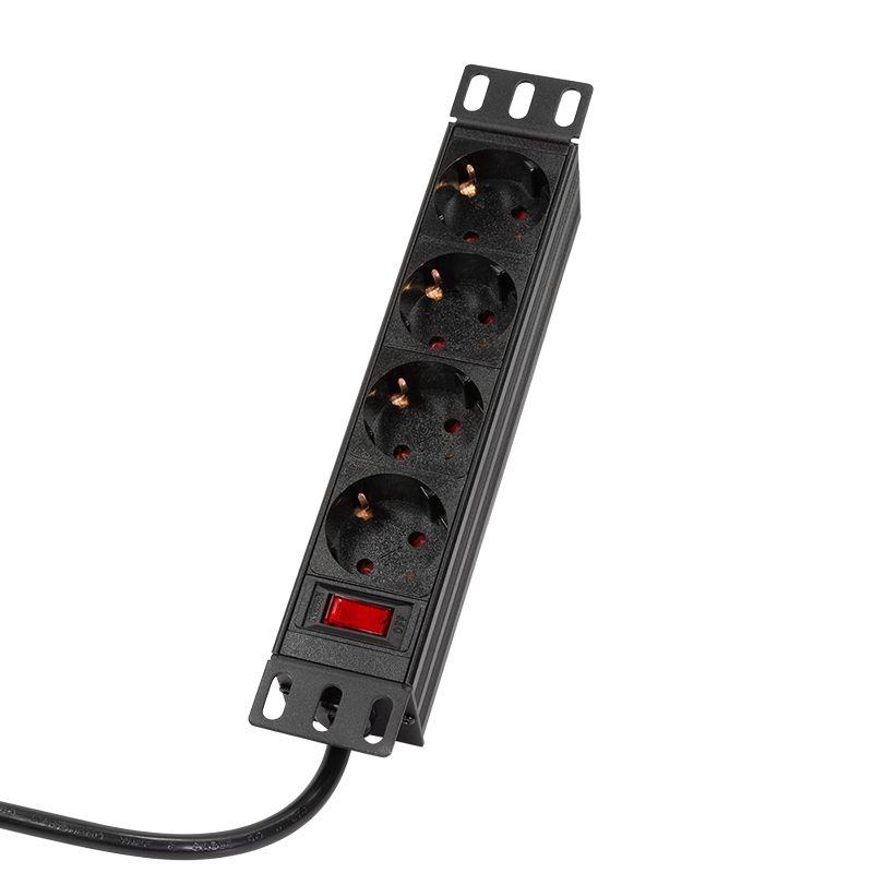 Unidade de Distribuição de Energia LOGILINK PDU4B01 (Tipo F - Preto), miniatura 7