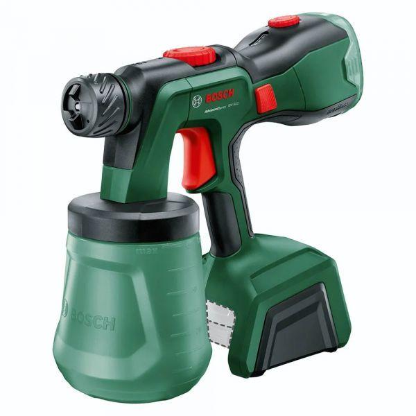 Pistola de Pintura BOSCH AdvancedSpray 18V-500 (18 V - Bateria - Iões de lítio - Verde)