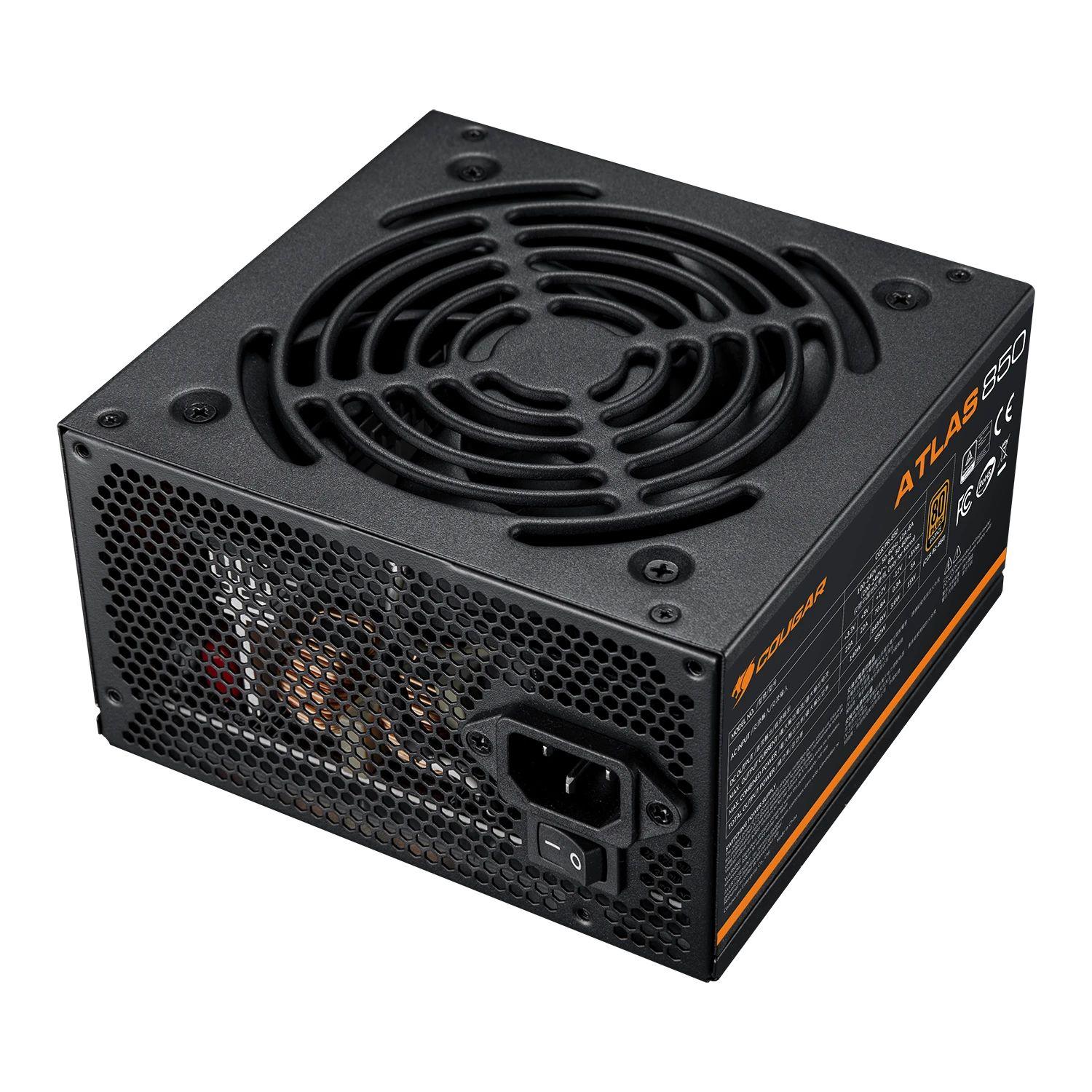 Fonte de Alimentação COUGAR Atlas CGRVG-650 (ATX - 650 W - 80 PLUS Bronze - Preto)