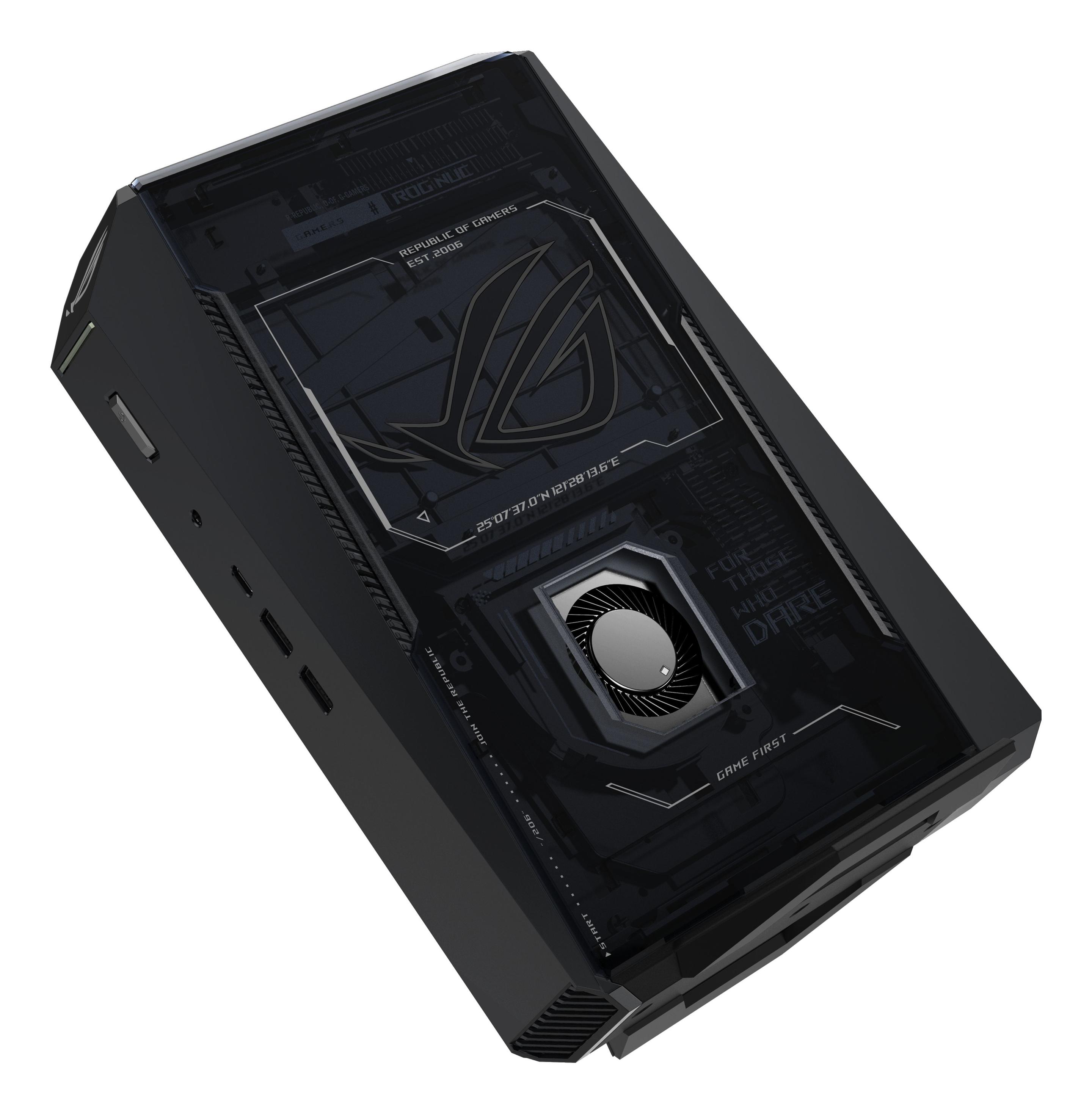 Computador Mini PC ASUS ROG NUC RNUC15JNK7X569A2 (Windows 11 Home - Intel Core Ultra 7 - 255HX - Preto) — miniatura 3
