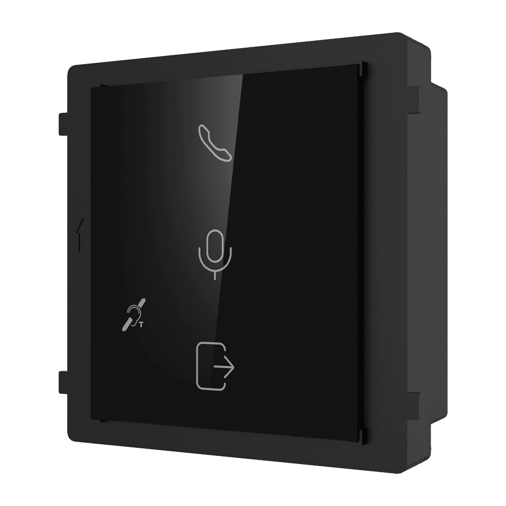 Módulo de Extensão para Videoporteiro HIKVISION DS-KD-PMR (Laço de Indução - IP65 - Preto)
