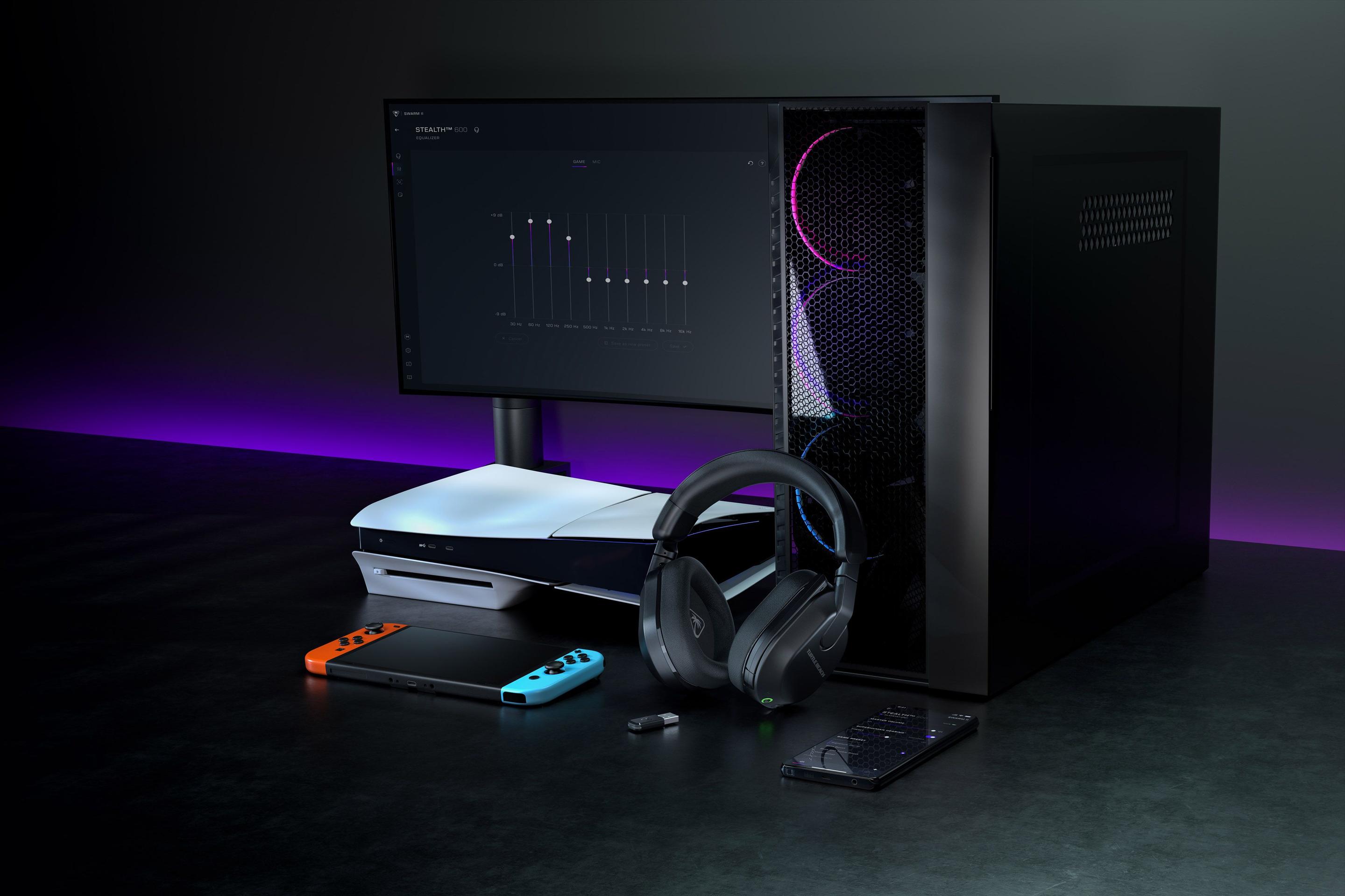 Headset Gaming TURTLE BEACH Stealth 600 GEN 3 PS (Binaural - Sem fios - Circum-aural - Preto) — miniatura 8