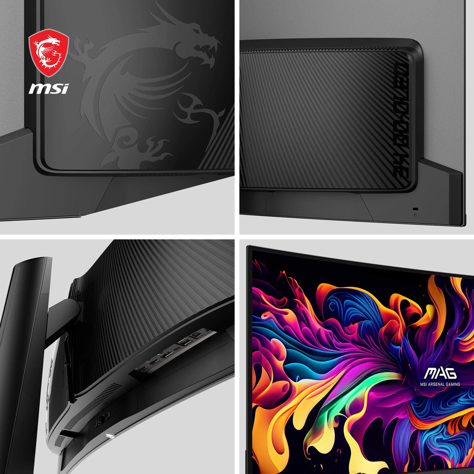 Monitor MSI MAG 341CQPDE QD-OLED (34" - OLED - 175 Hz - Preto) — miniatura 4