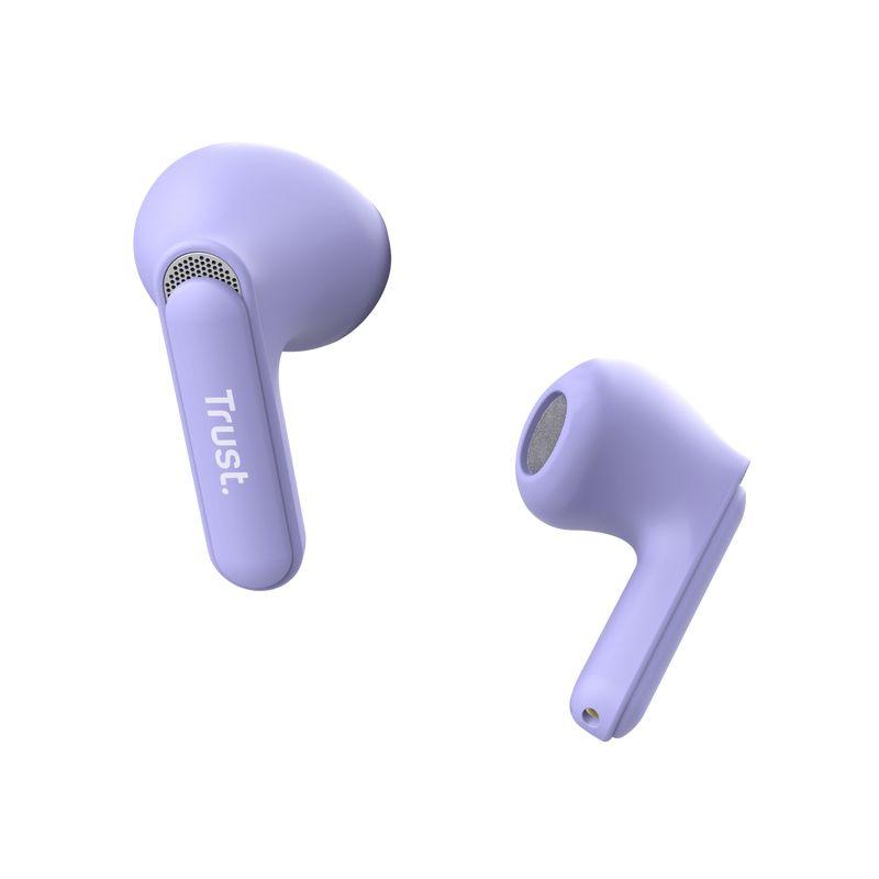 Auscultadores TRUST Yavi ENC (Binaural - True Wireless Stereo - Intra-auricular - Roxo), miniatura 5