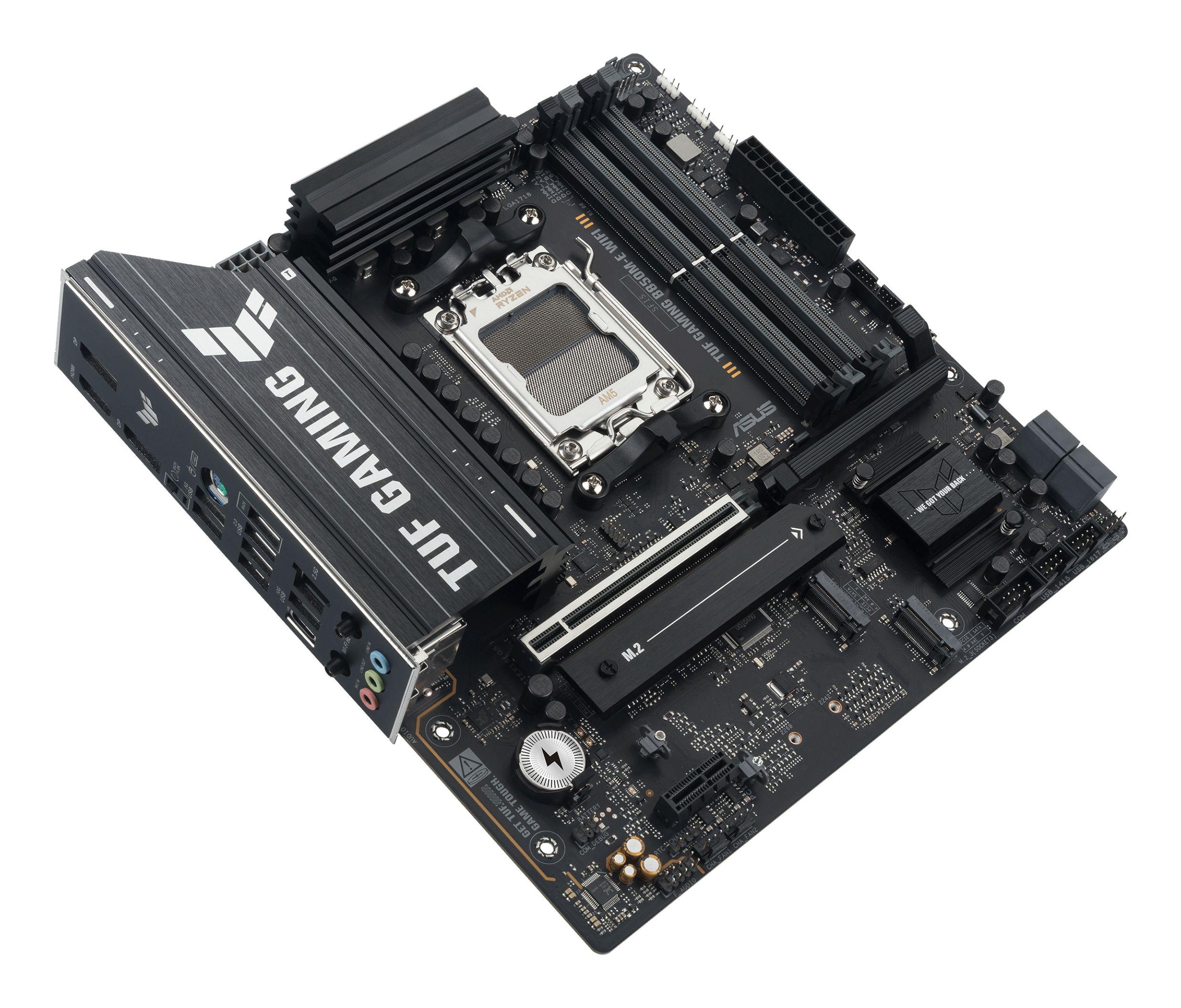 Motherboard ASUS TUF GAMING B850M-E WIFI (AM5 - micro-ATX - Duplo canal - Cinzento), miniatura 6