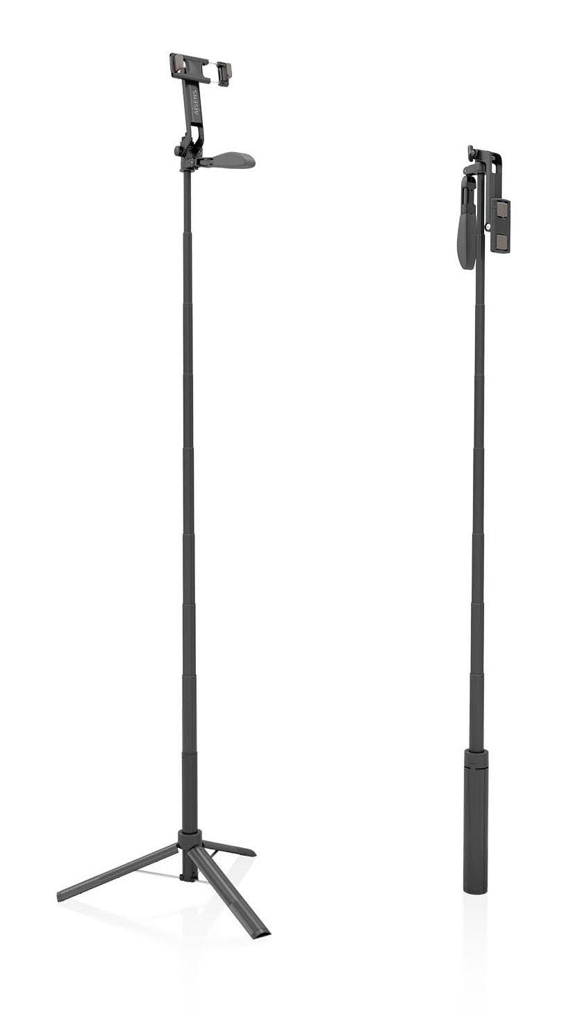 Bastão Tripé para Selfies AISENS SS01ST-299 (Preto) — miniatura 3