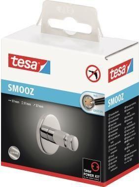 Gancho para Toalhas TESA SMOOZ Redondo (Fixação Adesiva - Cromado)
