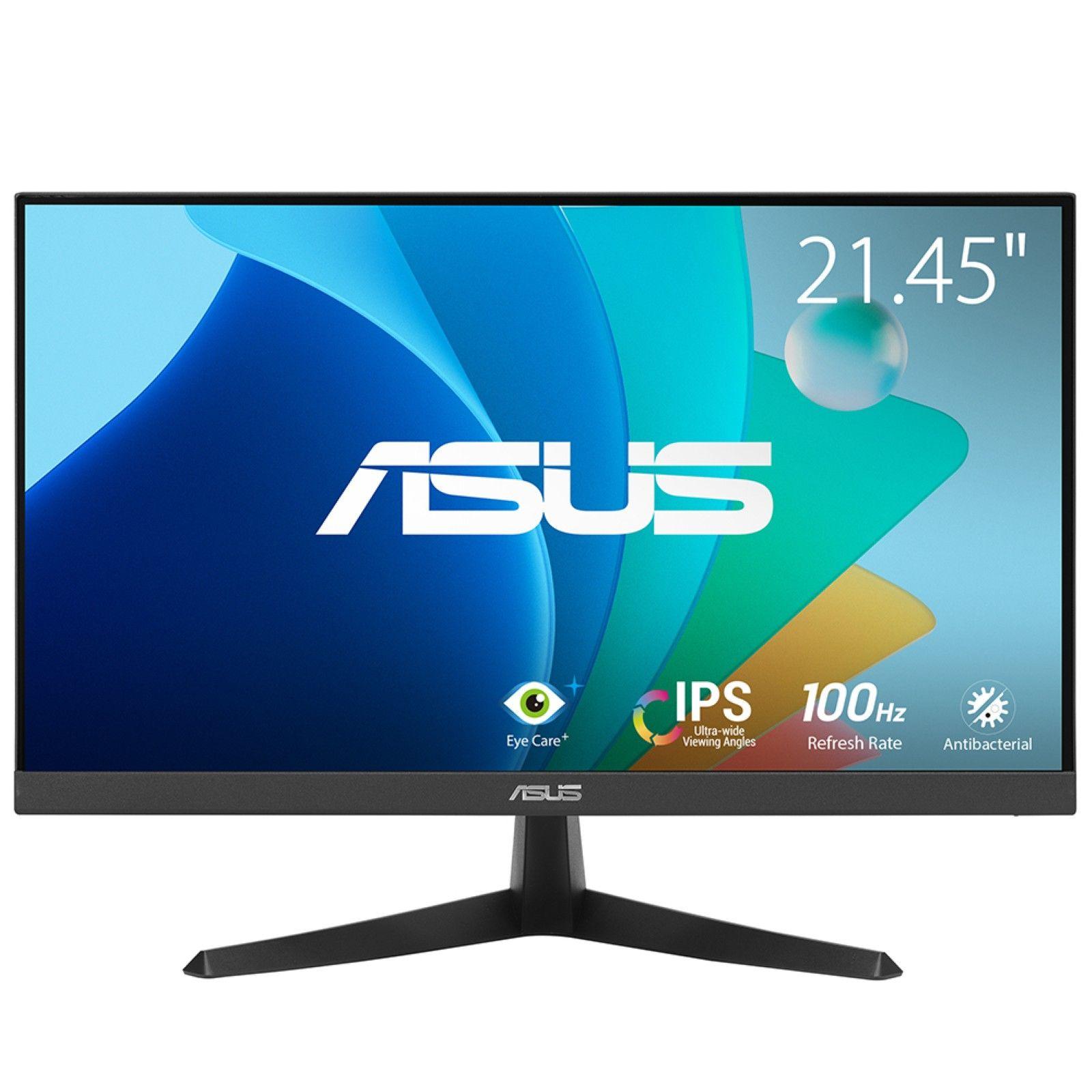 Monitor ASUS VY229HF (21,4" - IPS - 100 Hz - Preto)