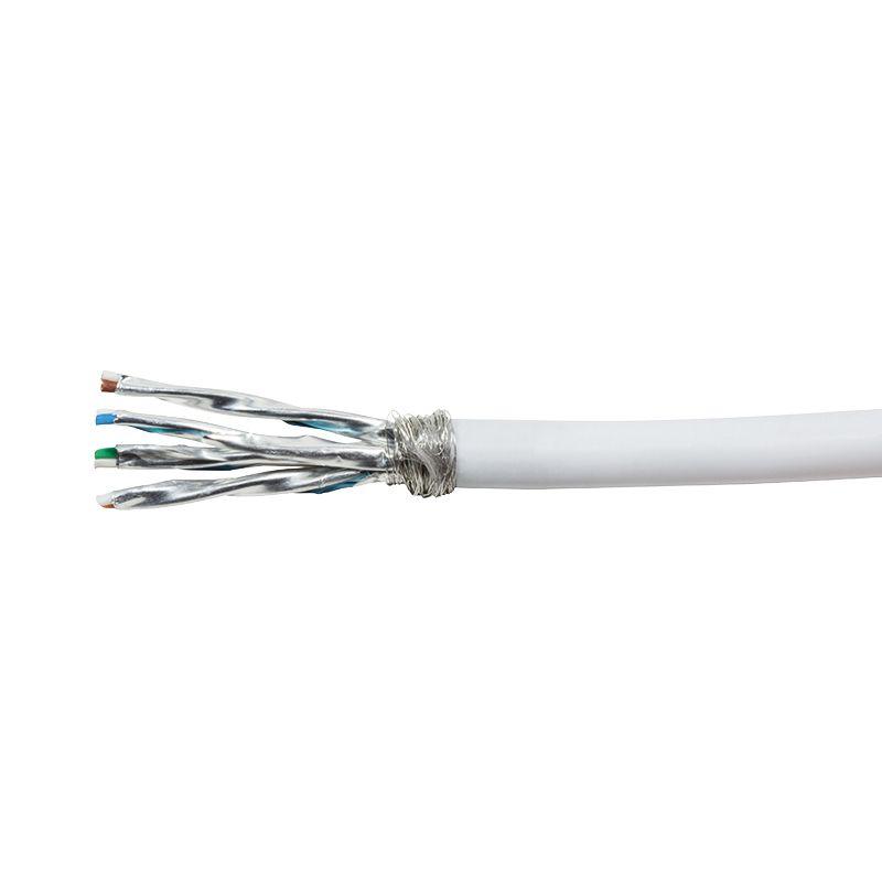 Cabo de Rede LOGILINK CPV0041 PrimeLine (100 m - Cat7 - Branco)