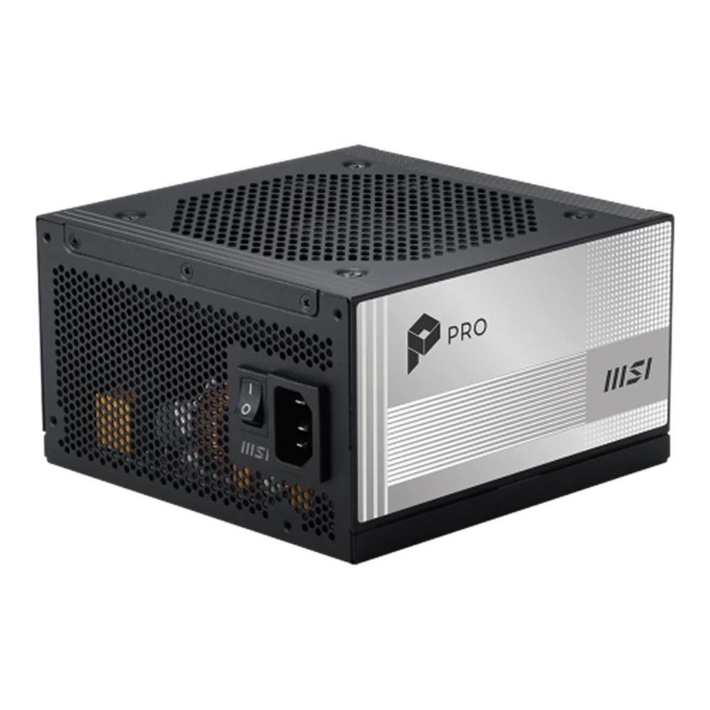 Fonte de Alimentação MSI PRO A850PL PCIE5 (ATX - 850 W - 80 PLUS Platinum - Preto)