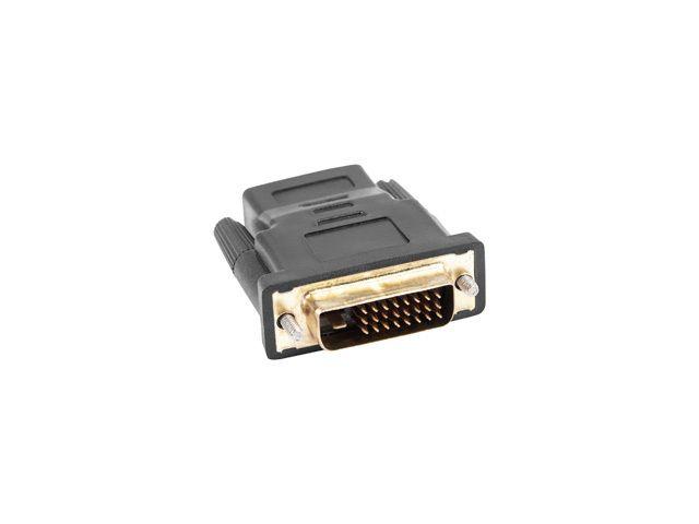 Adaptador HDMI para DVI-D LANBERG AD-0010-BK (1.4 High Speed com Ethernet - DVI-D - Preto)