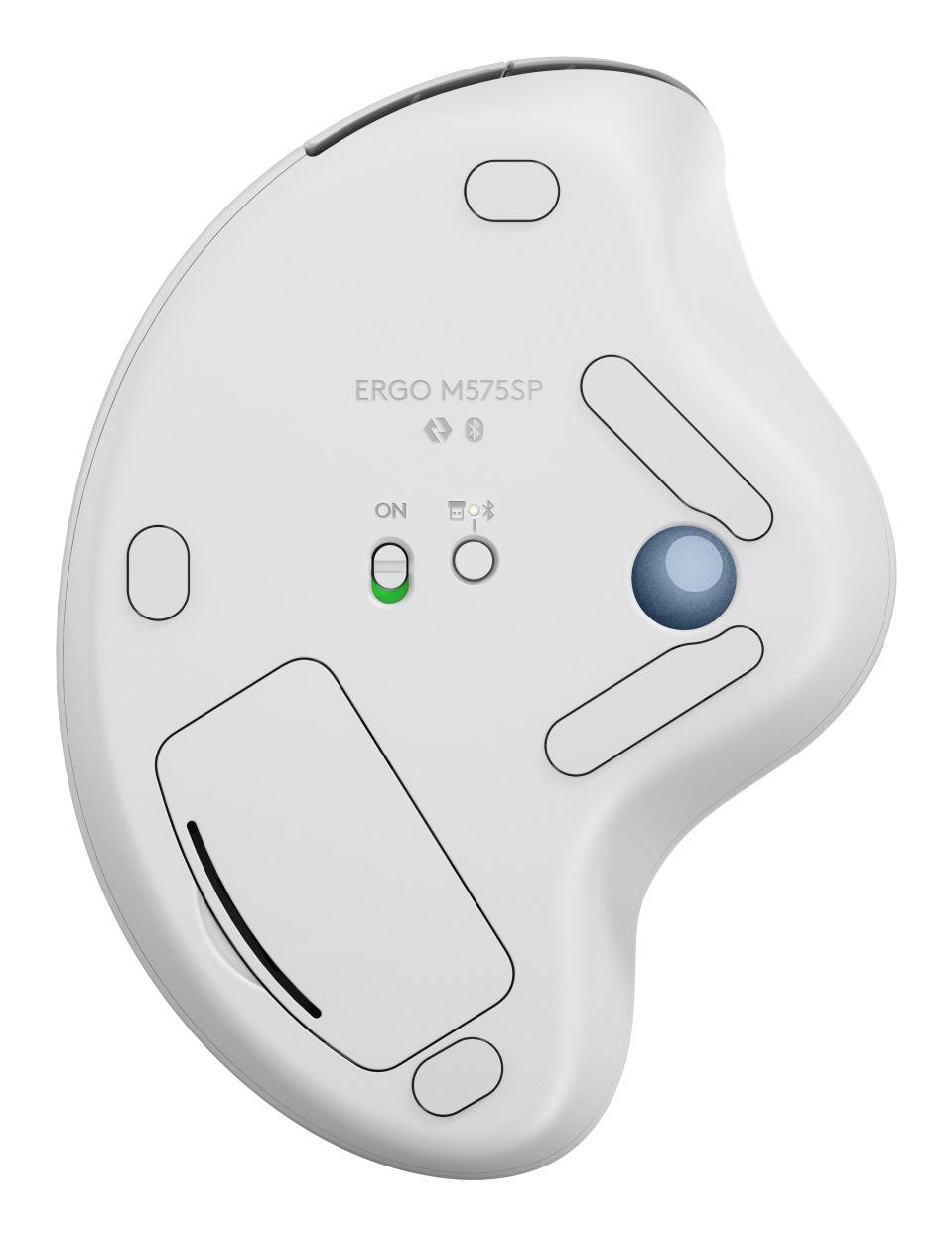 Rato LOGITECH ERGO M575S (Mão direita - 2000 DPI - Trackball - Azul e Branco) — miniatura 6