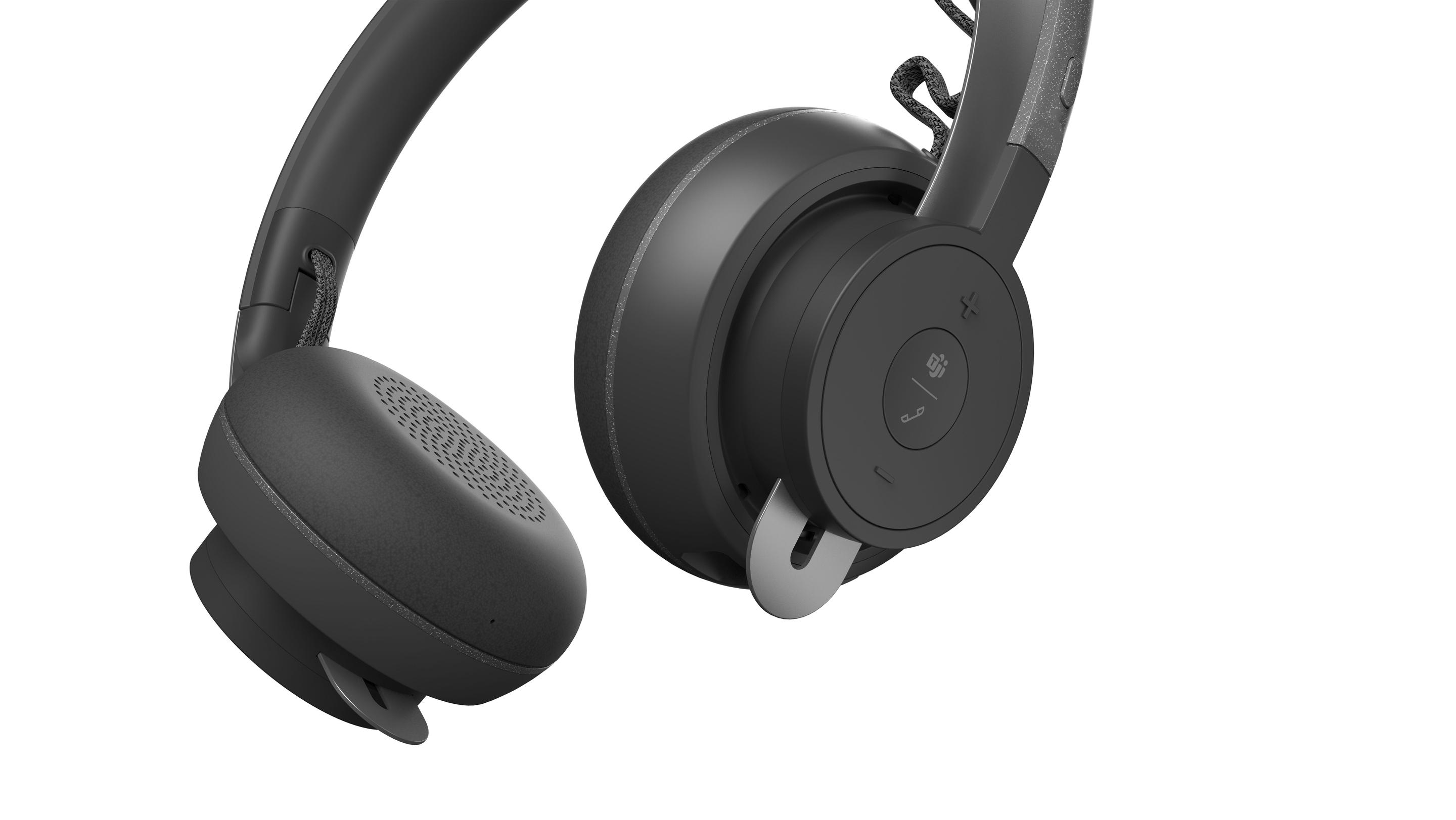 Headset LOGITECH Zone Wireless MS (1,44 Wh - 16 h - Android, iOS - Grafite) — miniatura 3