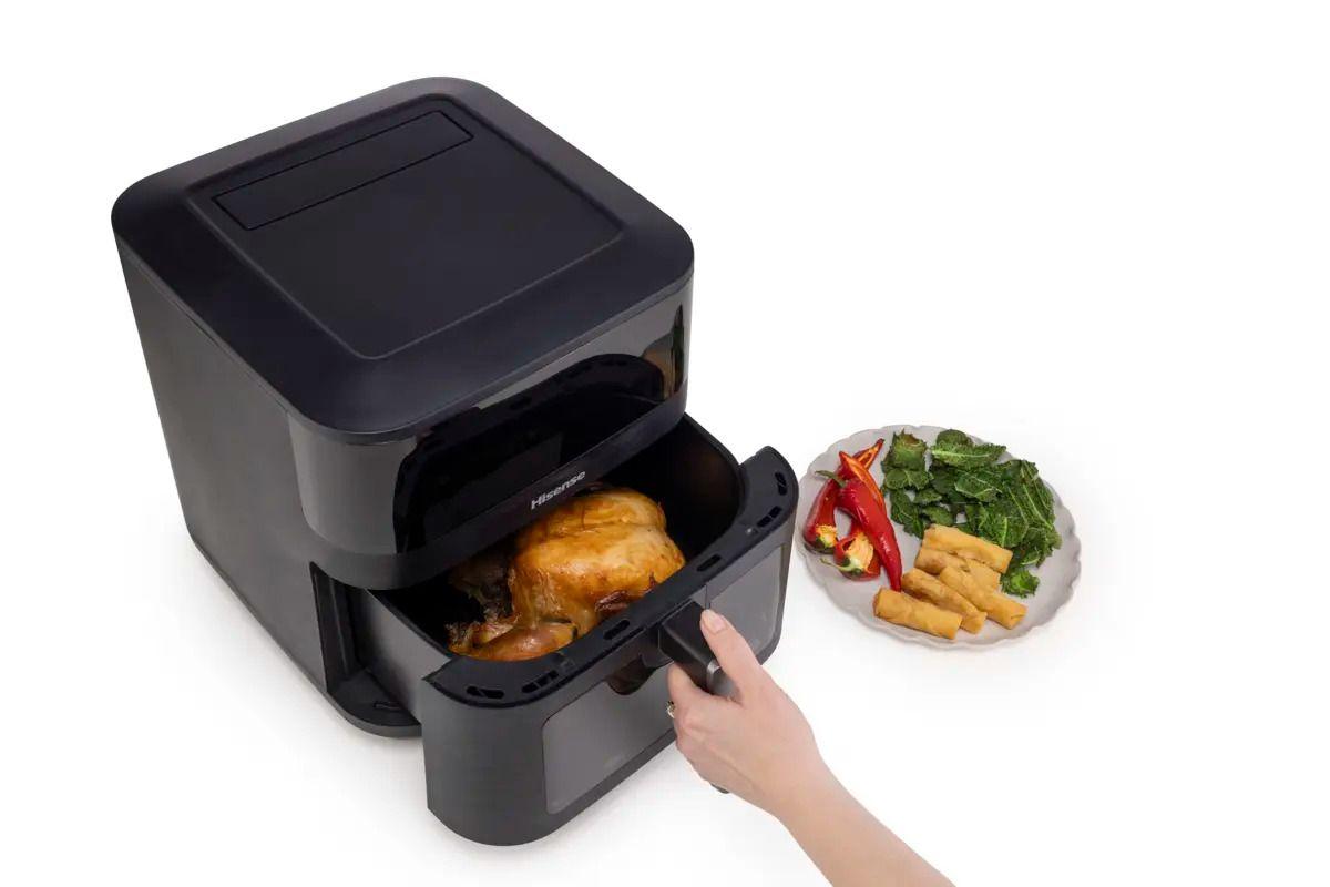 Fritadeira a Ar HISENSE HAF2100DCD (2100 W - 200 °C - 80 °C - Preto), miniatura 6