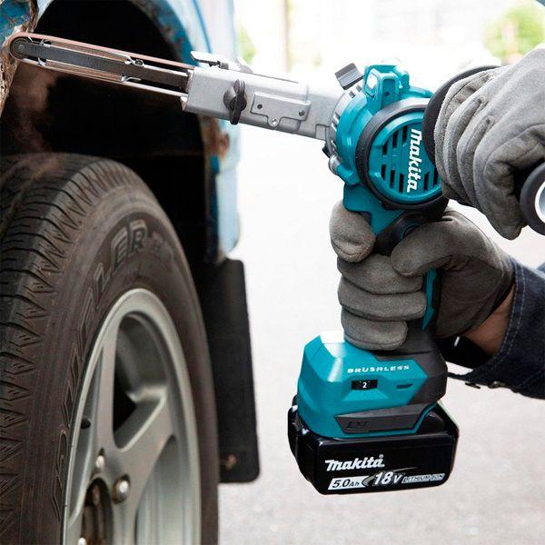 Lixadora de Banda MAKITA DBS180Z (Azul e Preto), miniatura 5