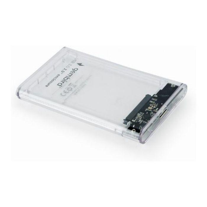 Caixa Externa para Disco Rígido GEMBIRD EE2-U3S9-6 (2.5" - Transparente) — miniatura 2