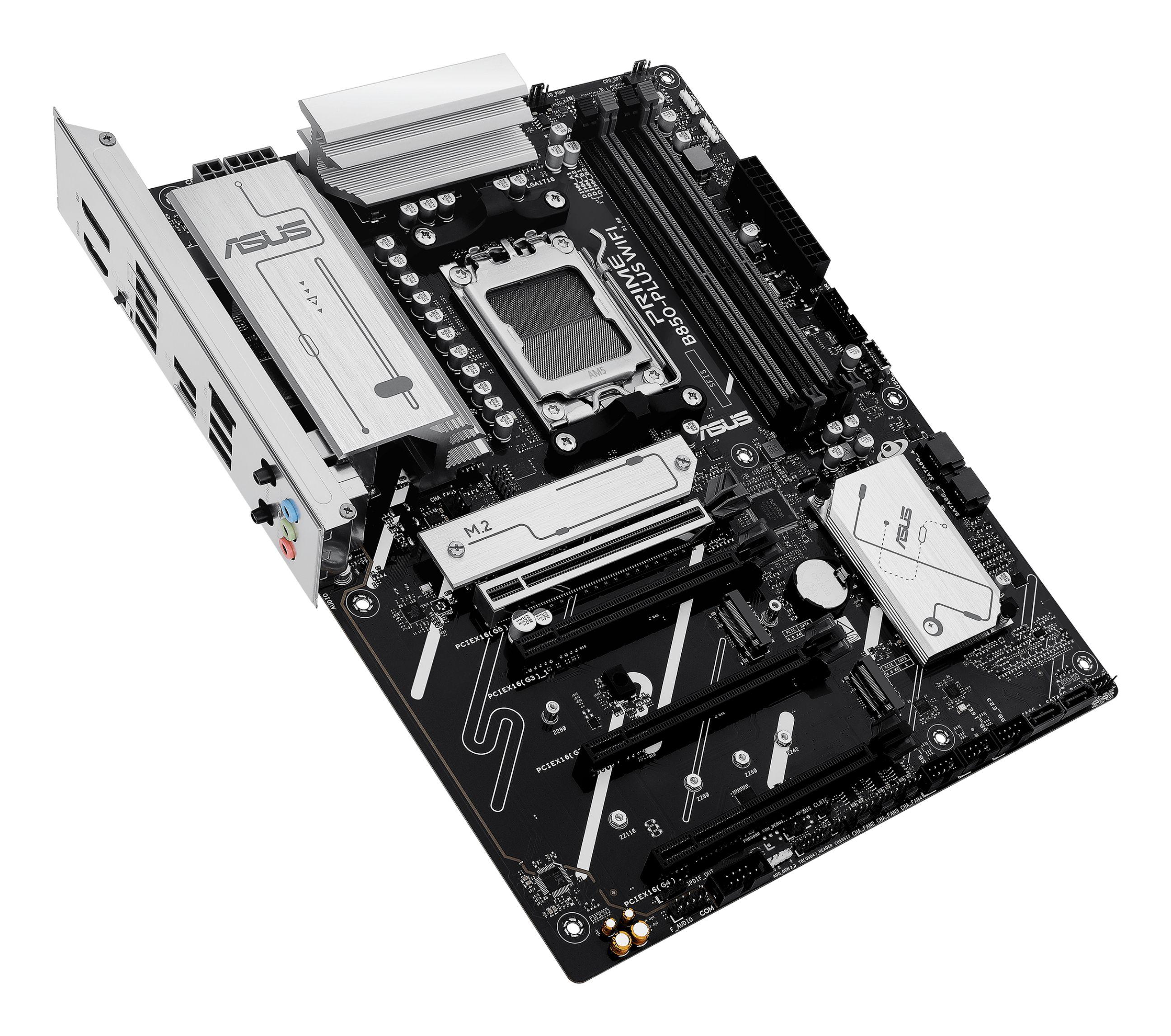 Motherboard ASUS PRIME B850-PLUS WIFI (AM5 - ATX - Duplo canal - Multicor), miniatura 4