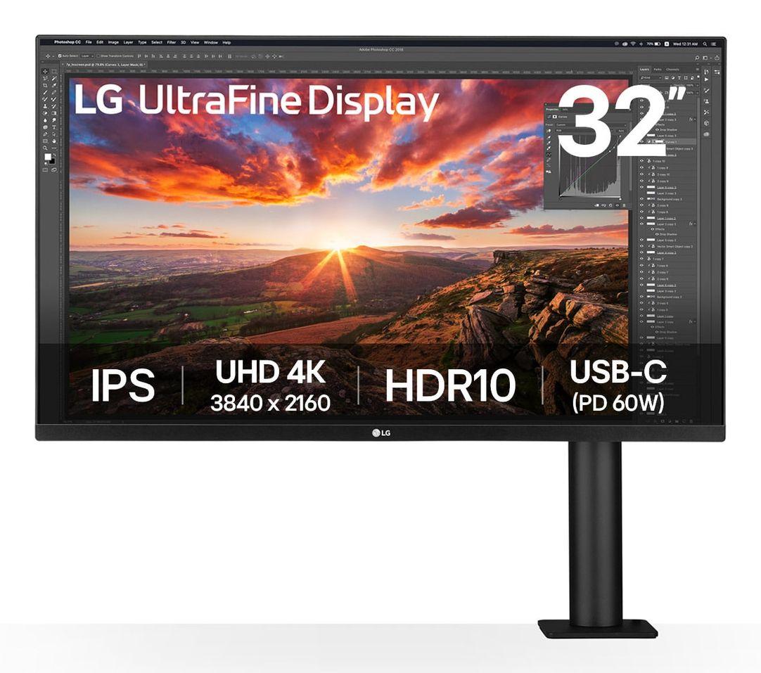 Monitor LG 32UN880K-B (31,5" - IPS - 60 Hz - Preto)