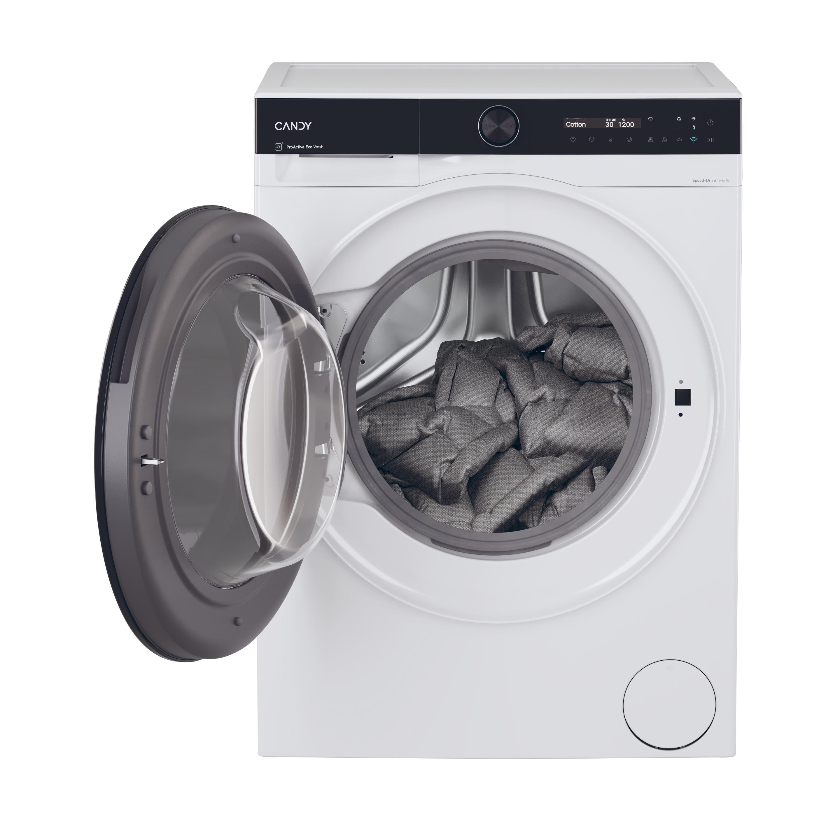 Máquina de Lavar Roupa Independente CANDY BS49B9-S (1400 RPM - B - A - Branco e Preto) — miniatura 2