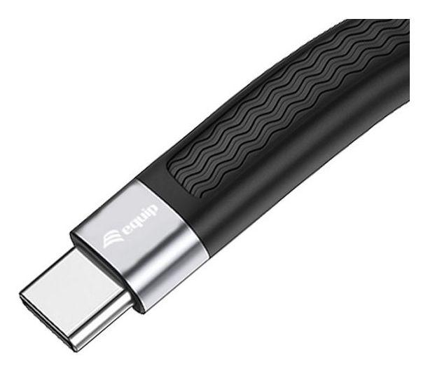 Cabo USB-C EQUIP 128410 (0,13 m - USB C - Preto) — miniatura 2