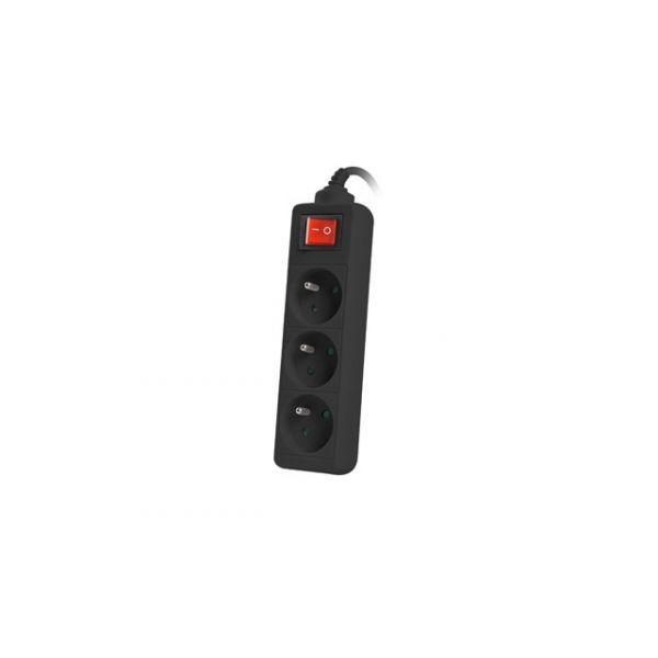 Régua de Alimentação LANBERG PS1-03E-0150-BK (1,5 m - Preto), miniatura 4